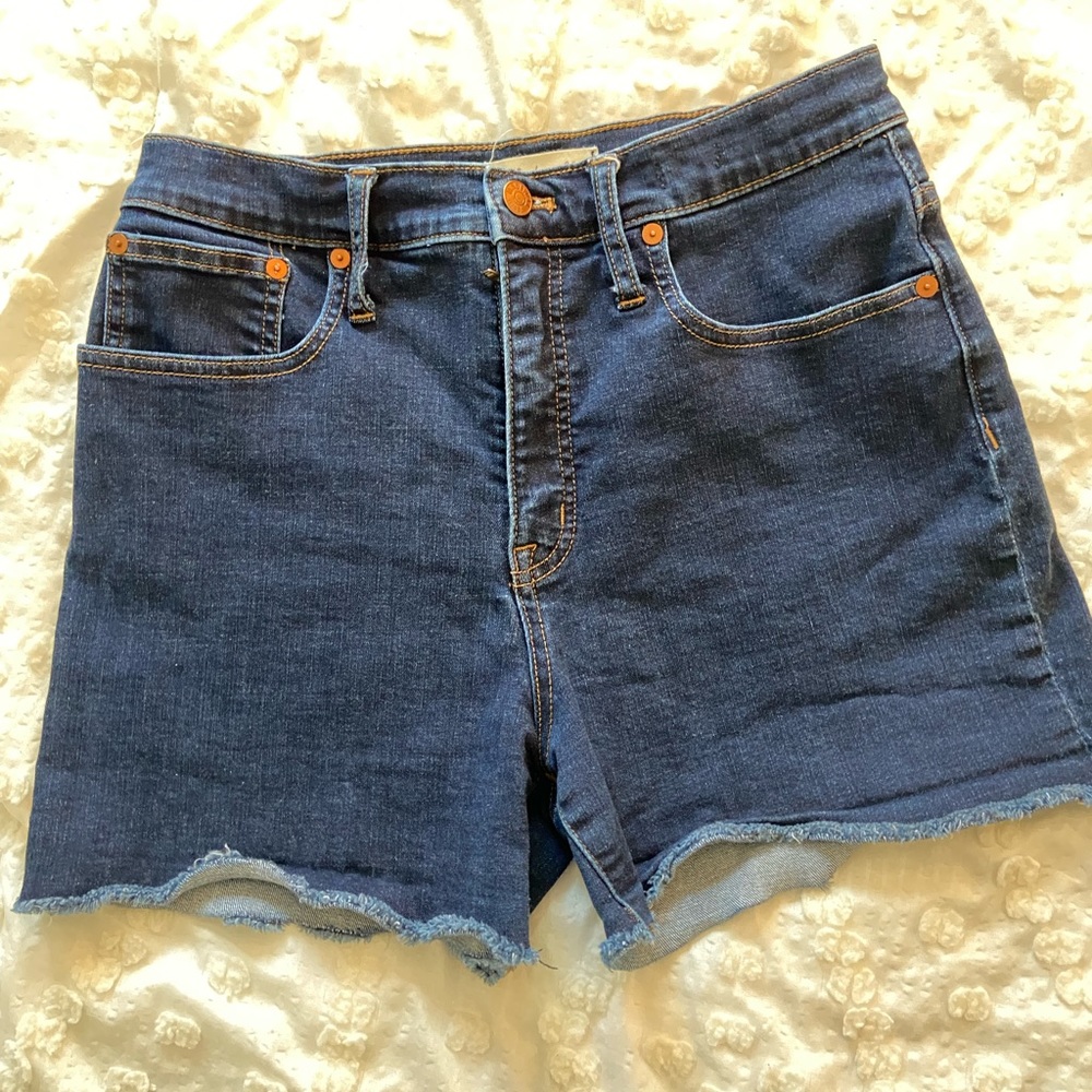 Madewell high rise denim short 28.